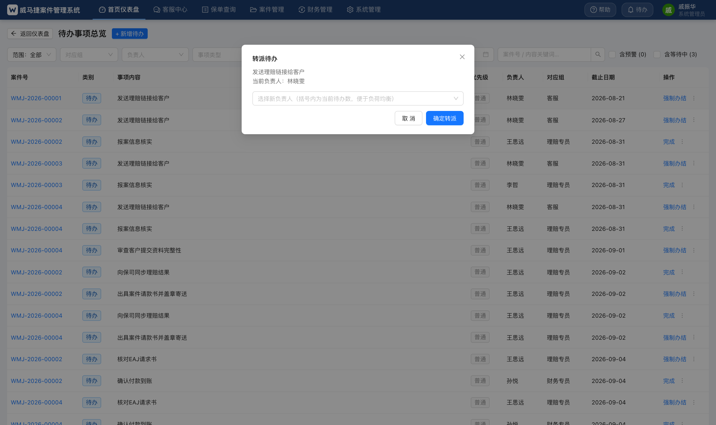 转派